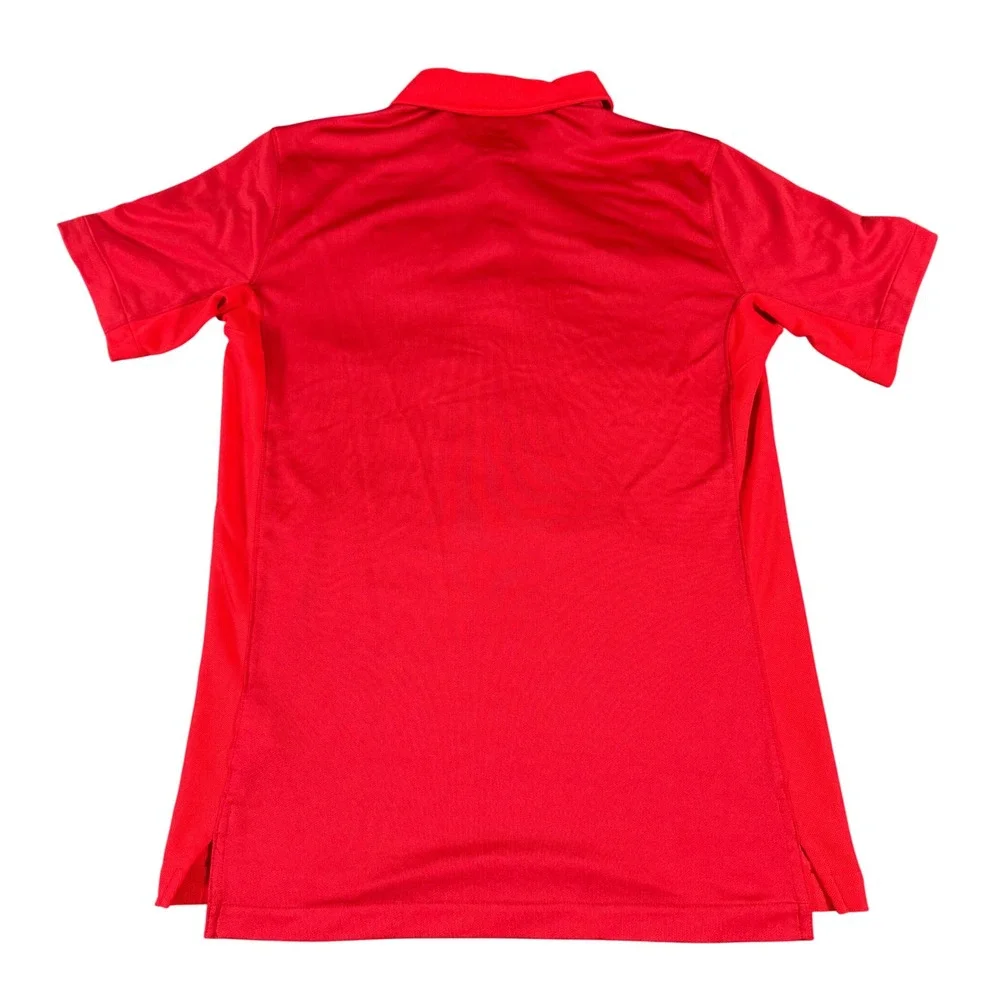 Nike Ohio State Buckeyes Dri-FIT Golf Polo Shirt Men's Medium Red NCAA Football